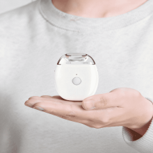 "2-in-1 Electric Nail Care System - Automatic Polishing & Trimming with Adjustable Speeds for Gentle & Precise Grooming "