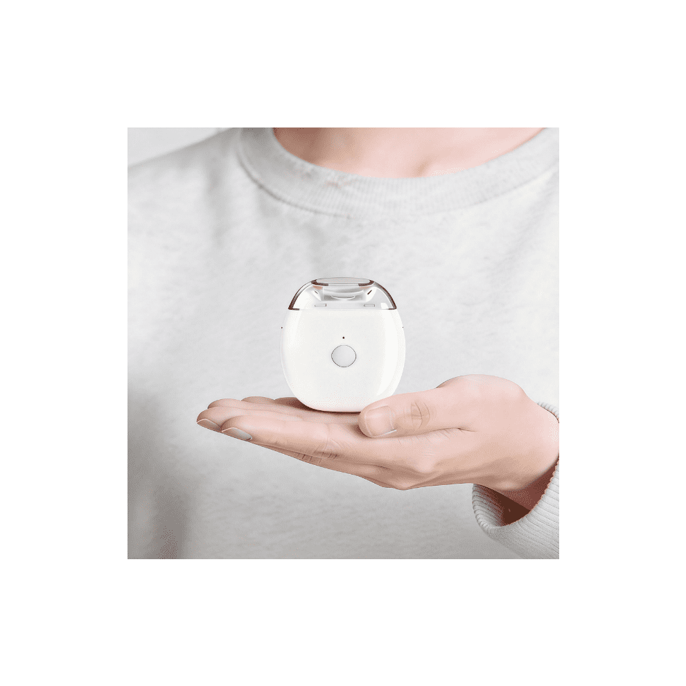2-in-1 Electric Nail Care System - Automatic Polishing & Trimming with Adjustable Speeds for Gentle & Precise Grooming