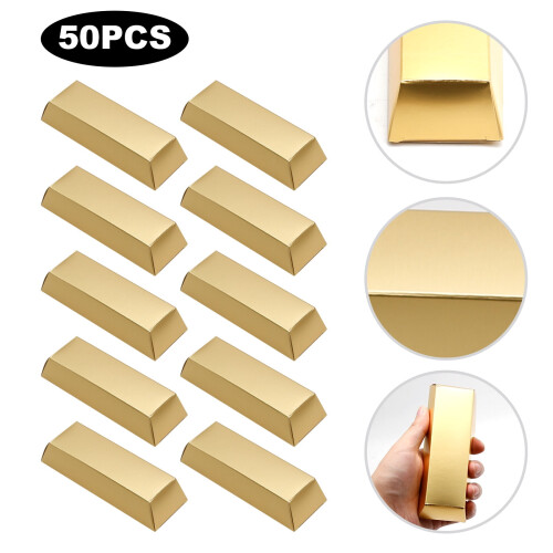 Caixas de Papel para Barras de Ouro 5,7x2 polegadas, 50 unidades 2