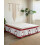 Saia de cama natalina tamanho King Size com estampa de floco de neve e queda de 40 cm (16 polegadas). 2