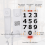 Fasttelefon med store knapper for eldre med visuell eller 8