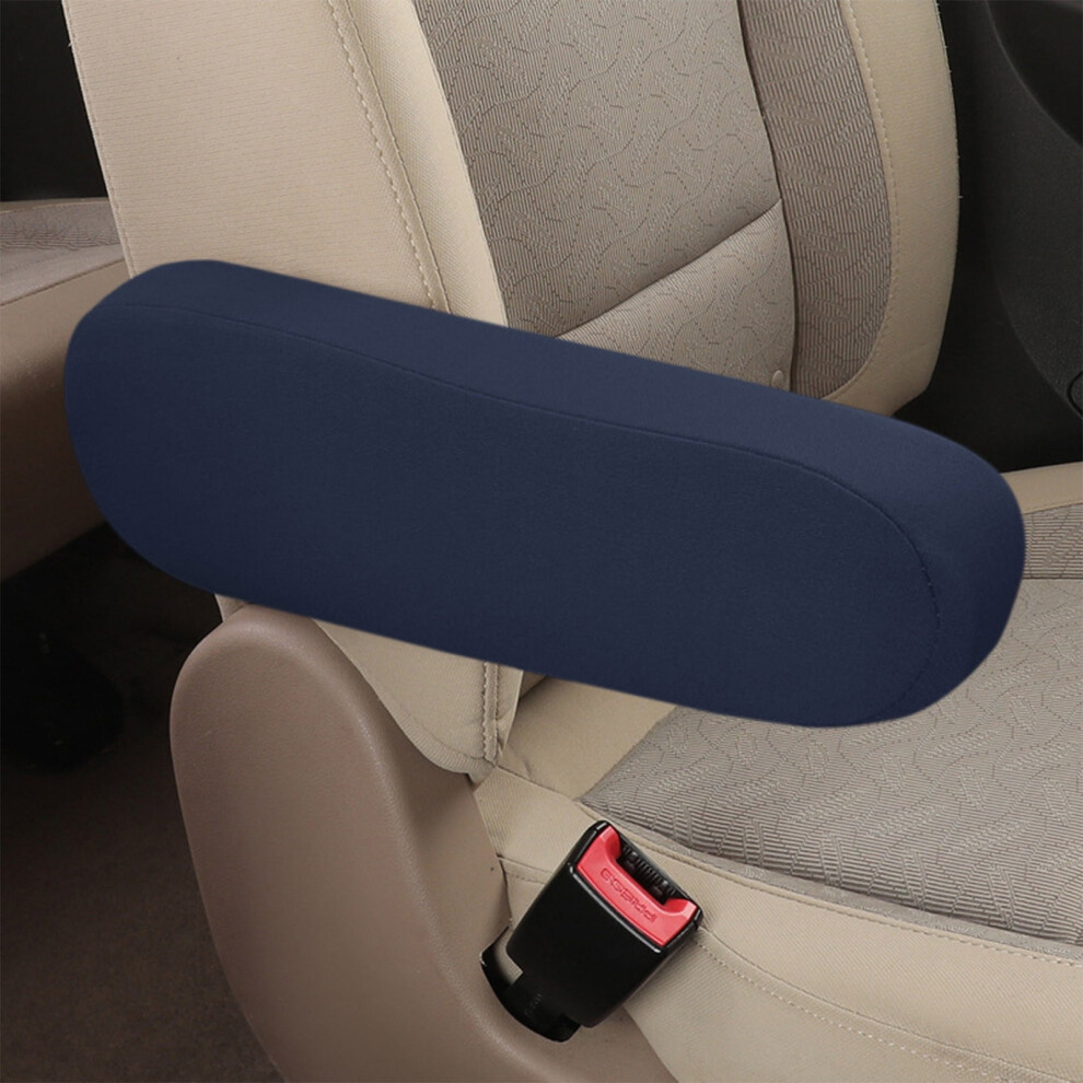 Elastic Car Armrest Cover For Front Seat & Center Console, Universal Fit For Suv/Truck/Van Â Compatible With All Vehicles Black 9152228523746