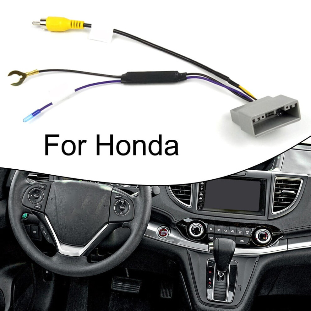 For Honda Vehicle 24Pin Reverse Camera Connection Cable Harness System 9130661917506