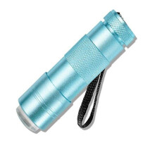 Mini secador de uñas de gel UV portátil con lámpara LED para manicura.