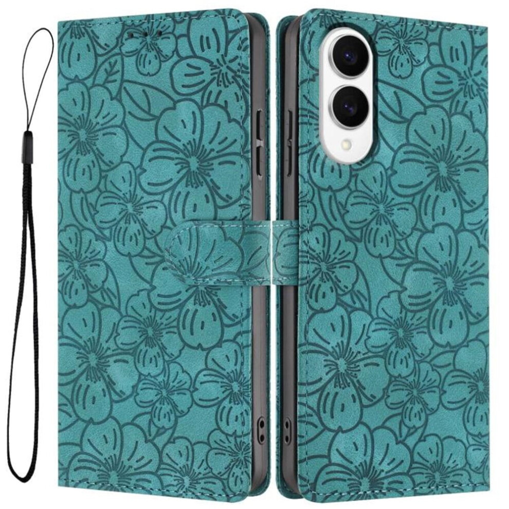 Cherry Blossom Leather Flip Wallet Case For Samsung Galaxy Red 9180435679741