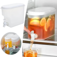 Large Capacity Water Dispenser with Faucet, Non-Stick & Easy Clean – Ideal for Home, Cold Drinks, Family Gatherings & Guests – Compatible with