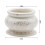 Brûleur d'encens en céramique blanche 10 cm 2