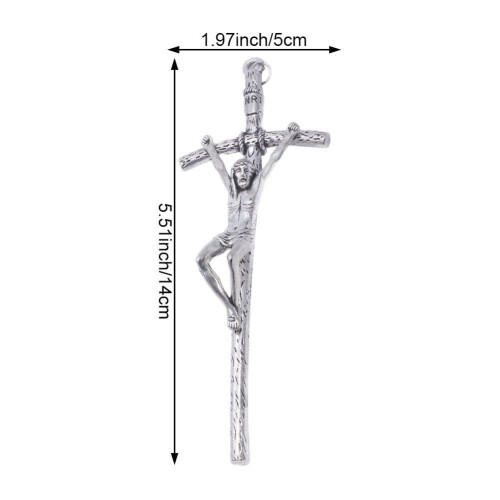 Crucifix ornement croix de Jésus statue murale 1 pièce 2