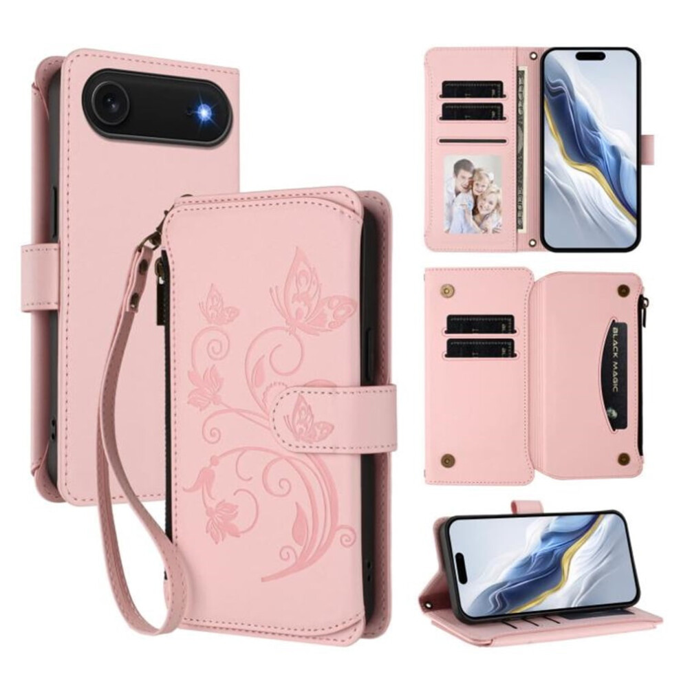 Magnetic Clasp Flip Stand Case For Iphone Air Â Pink 9180435679376
