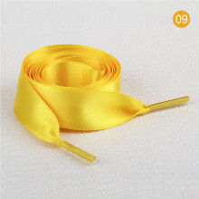 2 Pairs 3/4" Wide Satin Ribbon Shoelaces Flat Colorful Shoe Laces for Women Girls, Length 47.24"