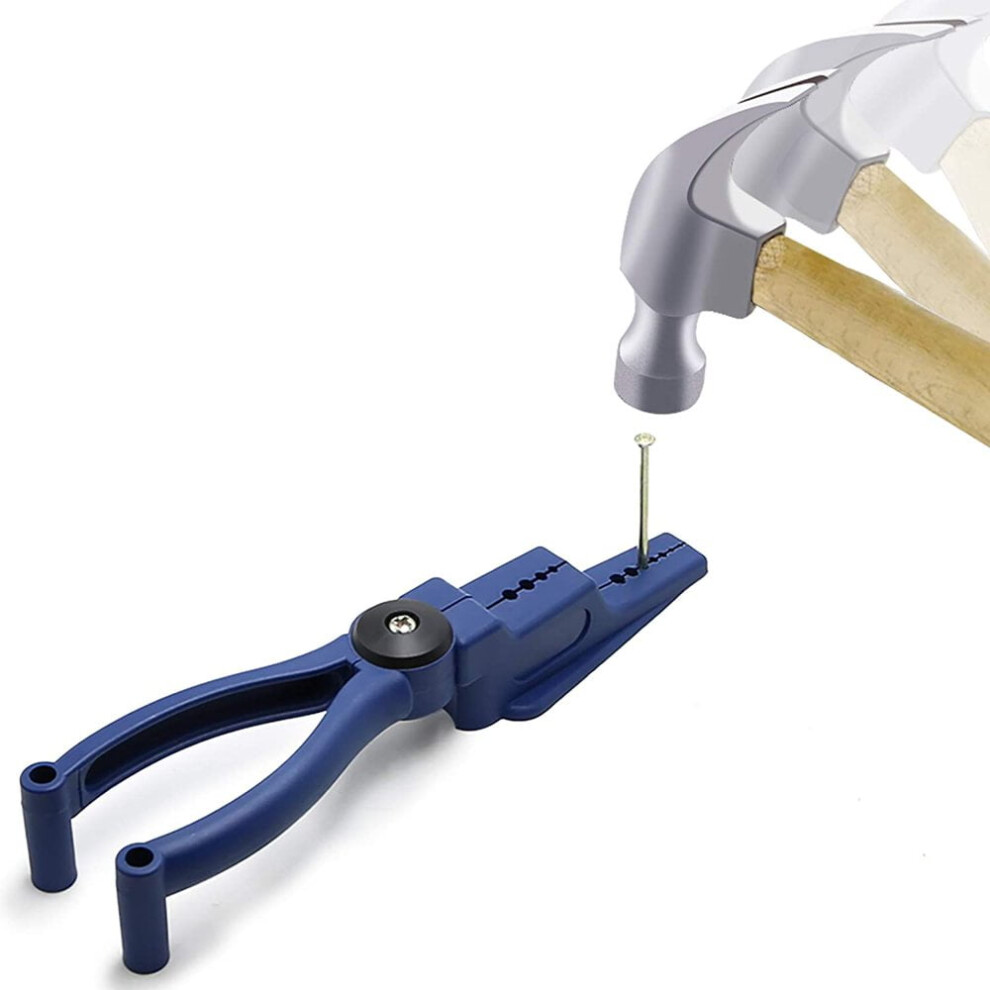 Plastic Pliers For Safe Nail Hammering Â Anti-Smash, Easy Positioning, Finger Protection 9130661918329