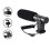Studio Camera Microphones Two Technology 5M Pickup Ranges ABS Construction For Documentary Filming 6