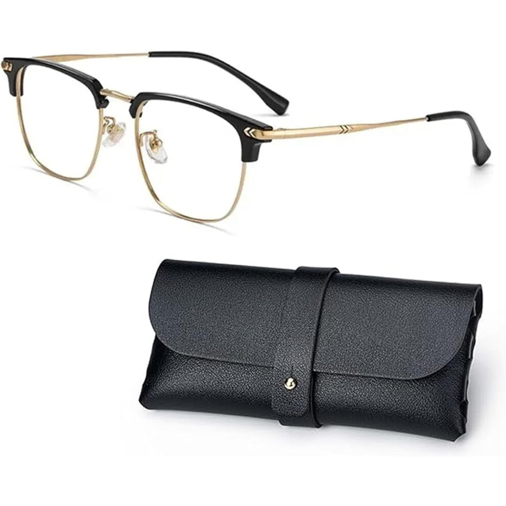Blue/Light Kloiadka Auto Focus Glasses, Kloiadka High-Tech Auto-Focus, Blocking Reading Glasses