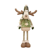 Handmade Christmas Reindeer Plush Decoration Swedish Elk