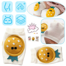 Baby Knee Pads Anti-Slip Crawling Pads Knee Protect Adjustable Breathable Baby Crawling Knee Pads for Baby