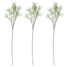 3pcs Blue Faux Flowers Bouquet – Non-Fading, No Water Needed, for Wedding & Home Decor – Compatible with SkyStar