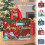 Non-woven Christmas gift bags 12.6x9.84x6.69 in durable 1