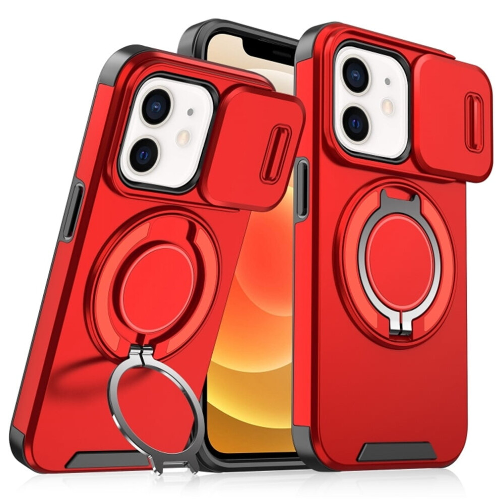 Iphone 12 6.1-Inch Heavy-Duty Shockproof Case With Slide 937196942596