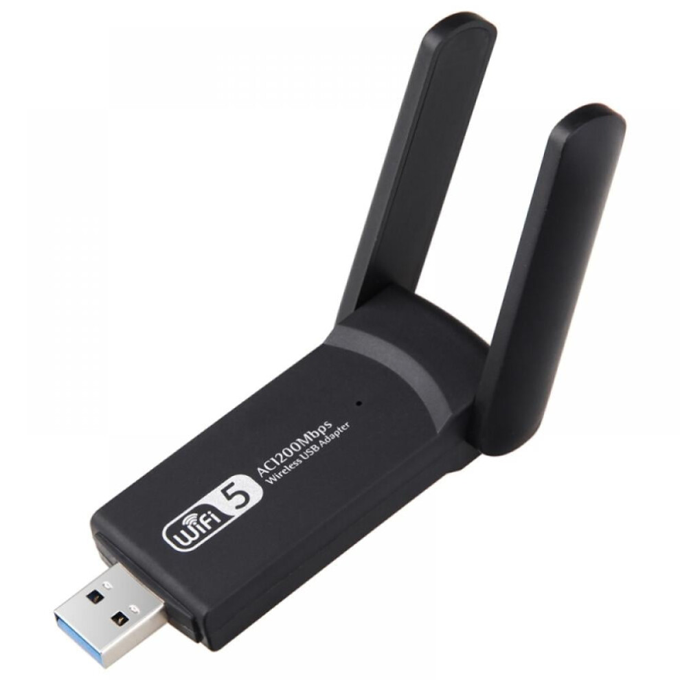 Usb Wifi Bluetooth Adapter, 1300Mbps Dual Band 2.4/5Ghz Wireless Network External Receiver, Mini Wifi Dongle For Pc/Laptop/Desktop 9130661921213