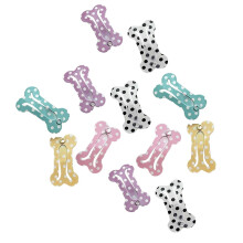 Pet Hair Clips Bone - 12PCS Dog Hair Barrettes Puppy Grooming Hair Accessories
