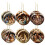 Houten kerstversieringen: kerststal, 12 stuks 1