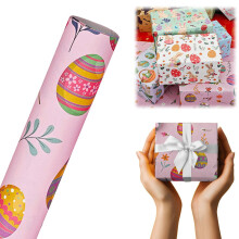 Paascadeaupapier vel met lentepatroon 19,6 x 29,1 inch 1 stuk