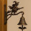 Μεταλλικό Κουδούνι Επιτοίχιας Πόρτας Flying Witch, Vintage Gothic Διακόσμηση Κουδουνιού – 6