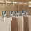 Pinces à linge et cintres à bottes robustes pour placard 2