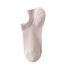 No Show Socks Dame, Lave sokker Dame, Gjennomsiktige sokker, Vår/Sommer Pustende Sokker Dame, Tynne sokker, Rosa En Størrelse