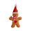 Gingerbread Man Ornament Felt Christmas Decoration 1