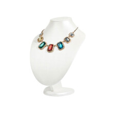 Accesorios de exhibición de joyería de lujo ligero Mostrador de joyería de alta gama Estante de exhibición de joyería Soporte para cuellos