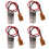 4x εφεδρική μπαταρία ER3V3.6V για μονάδα CPU Toshiba / CPM2A-BAT01PLC με βύσμα 1