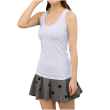 Camisetas sin mangas para mujer, protección solar de verano, ropa de playa para vacaciones, cuello redondo, fluida, informal, lisa, sin mangas.