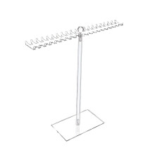 Supporto organizer in acrilico per collane – Espositore trasparente per collane, bracciali, anelli, orecchini e orologi.