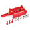 Αυτοκεντραριζόμενο Doweling Jig Metric Dowel6/8/10mm Punch Locator Εργαλεία διάτρησης για ξυλουργική 1