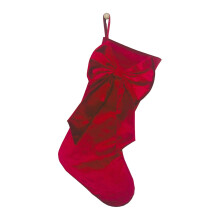 Gebreide kerstkousen met geborduurde rendieren en sneeuwvlokken, ruime cadeauzakken van 45 cm, verstevigde ophanglus – geschikt voor standaard