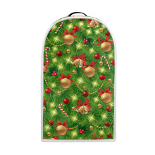 Blenderhoes met kerstklokjespatroon (1 set)