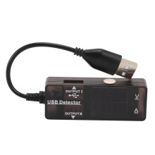 Compact Size USB Voltage Current Tester Digital Color LED Screen Small And No Power Required Portable To Carry Multifunction Battery Checker