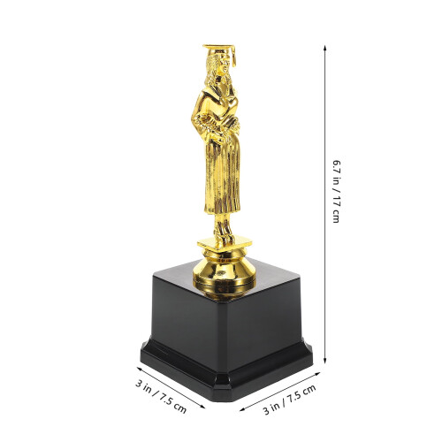 Female Doctor Trophy Ornament Plastic 1 Piece 1