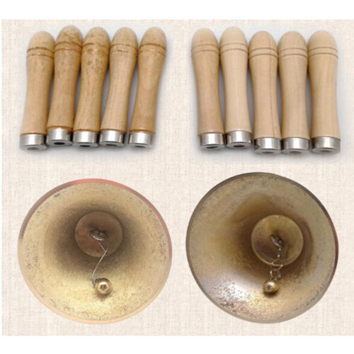 Handklocka Traditionell stil Gyllene koppar 1 set 2