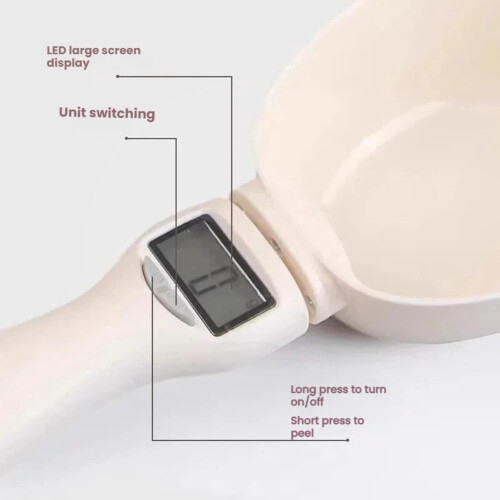 Digital måleske 800g/0.1g LCD bagevægt 2