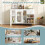 Rotating Extendable Bar Cabinet, Doors & Storage 4