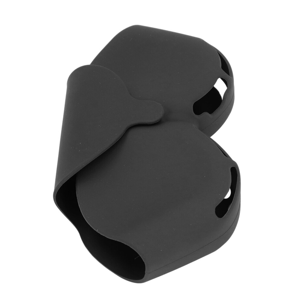 Scratch-Resistant Silicone Headphone Carry Case For Ios Over Ear Headsets Black 4221387192140
