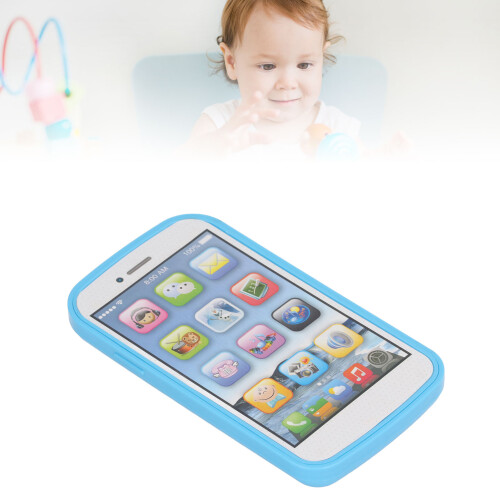 Multi Lernspielzeug Englisch Telefon Blau Touch 2