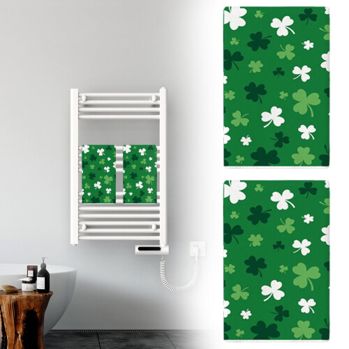 Lot de 2 torchons de cuisine pour la Saint-Patrick, 40 x 60 cm 1