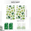 Lot de 2 torchons de cuisine pour la Saint-Patrick, 40 x 60 cm 3