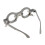 Optisk linseramme til optometri 62 mm 6
