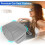 Bilsædehynde Memory Foam Skridsikker Sort 2