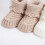 Handgestrickte Babyschuhe mit rutschfester Sohle, 1 Paar 7