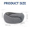 Guanghui cervical pute memory foam pustende ergonomisk 7